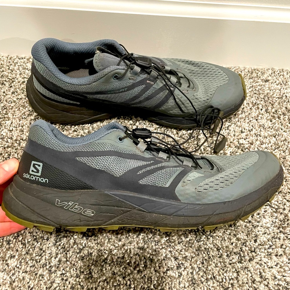 Salomon Sense Ride 2 women’s trail running shoes, size 8